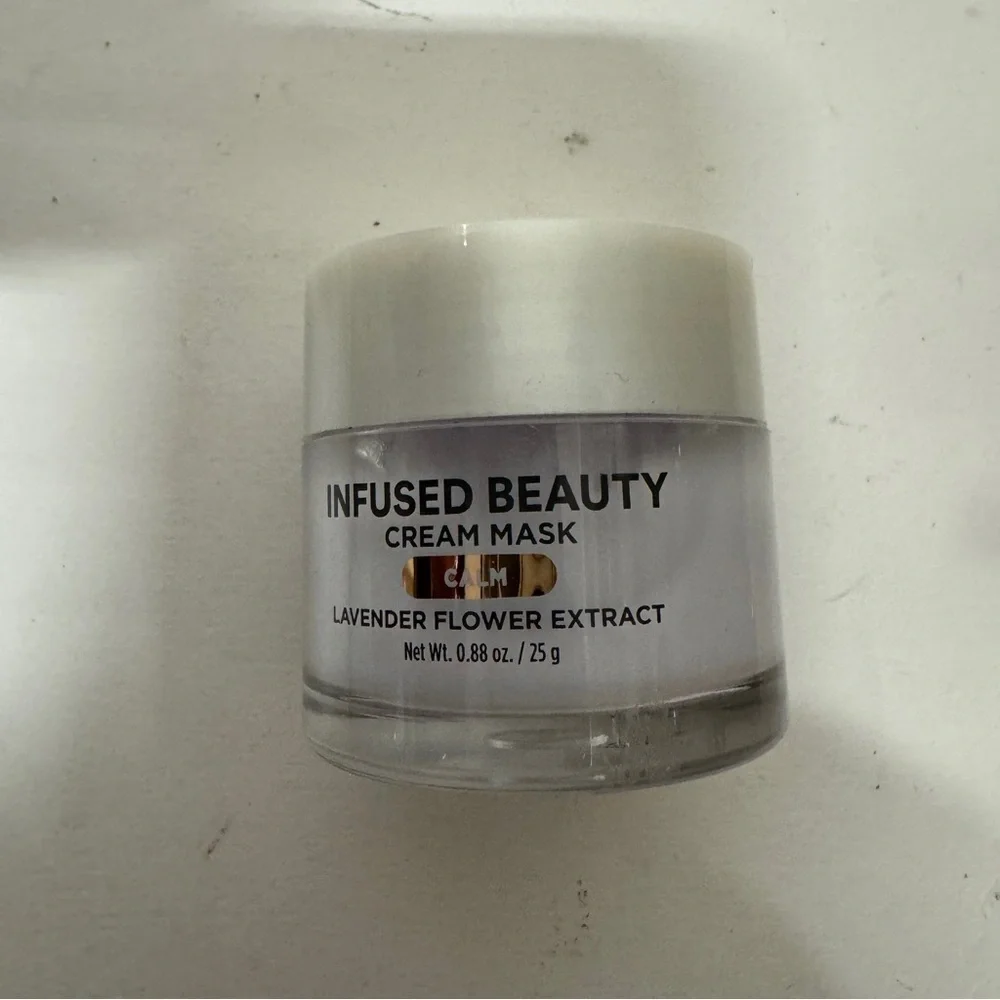Ulta Infused Beauty Cream Mask Calm Lavender Flower Extract .88 Oz
